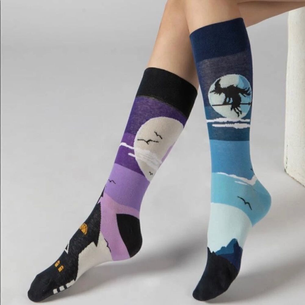 Cute Halloween Thigh High Socks